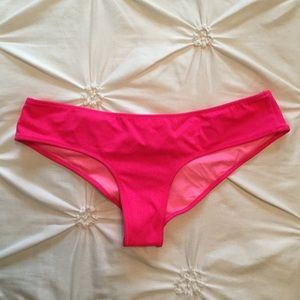 Victoria’s Secret Hot Pink Cheeky Swim Bottom